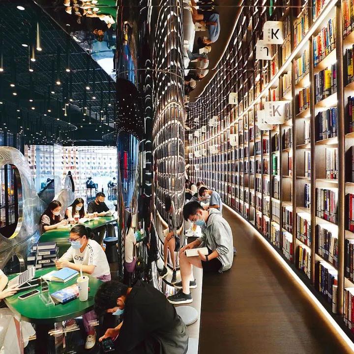 Fashionable reading spaces in Guangzhou