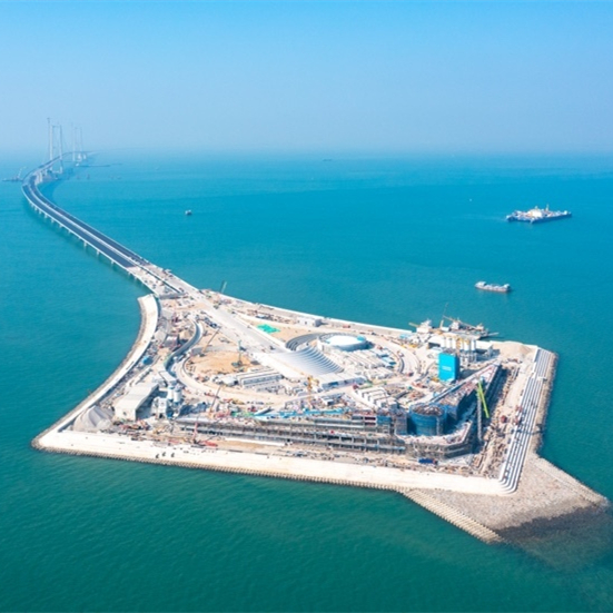 China's new cross-sea highway one step closer to completion