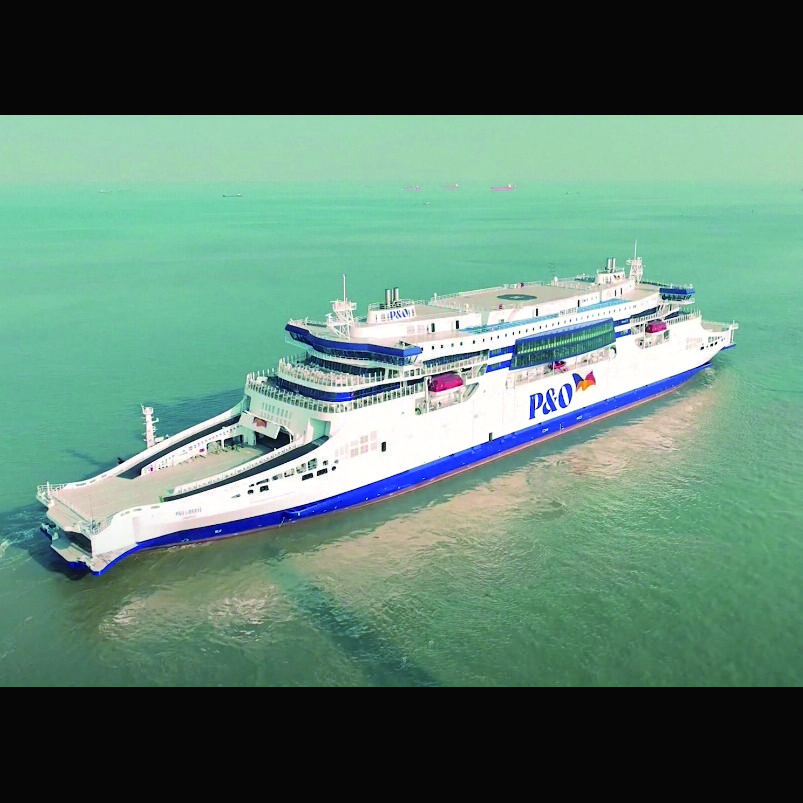 China-made passenger ship set to enter service in English channel