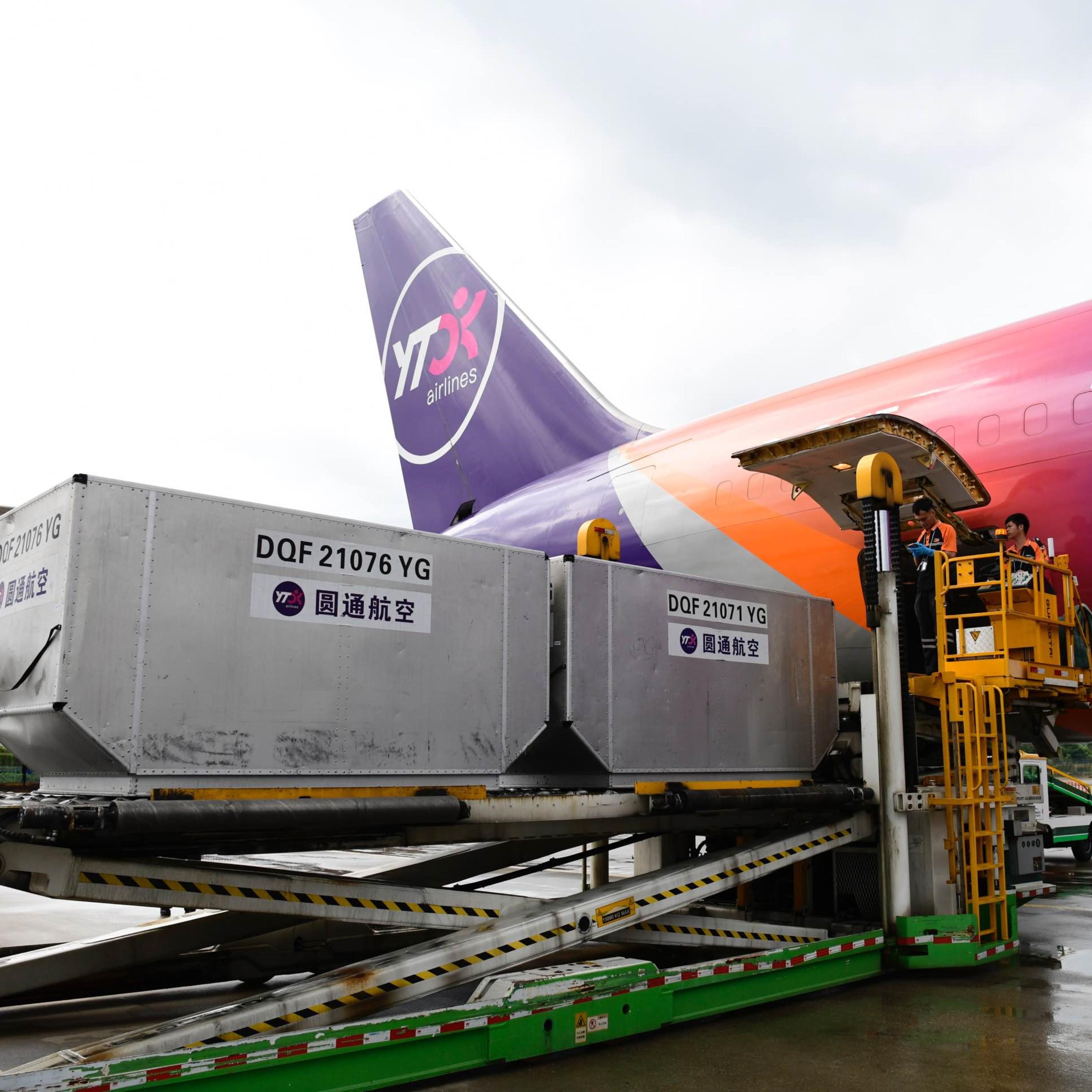 South China's Guangzhou adds three air freight routes to India