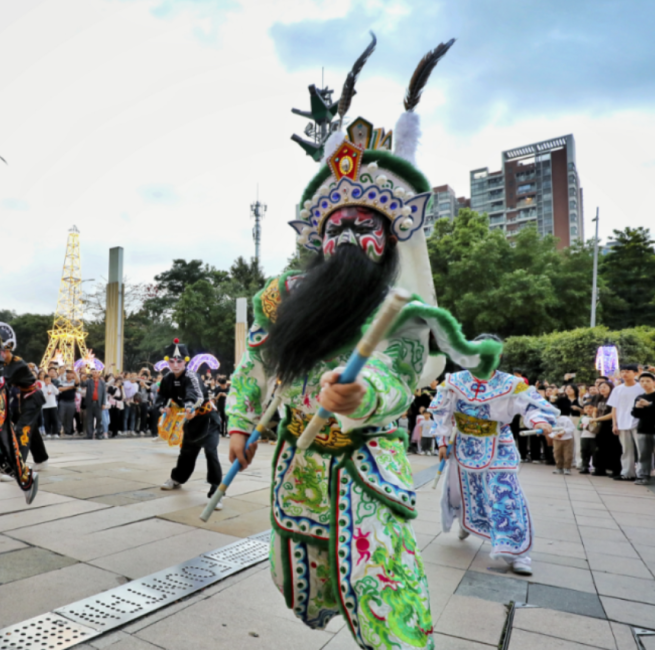 Yingge dance ignited Guangzhou cultural festival