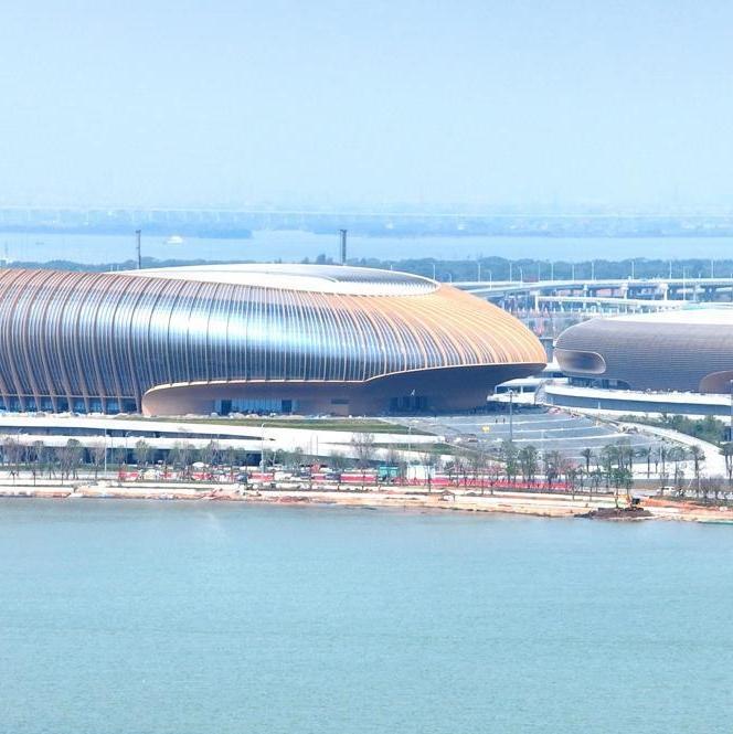Guangzhou's Greater Bay Area sports center debuts
