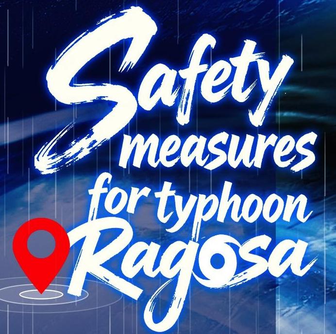 Safety measures for typhoon Ragasa