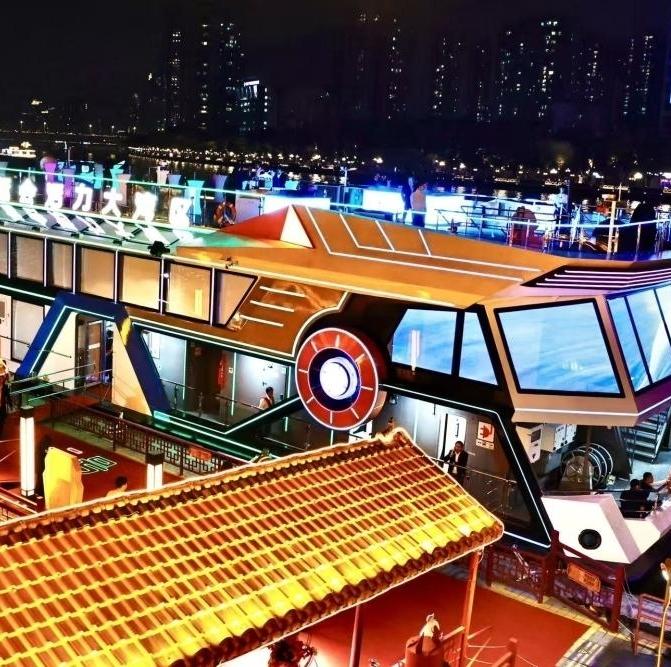 National-Games-themed electric cruise ship sets sail on Pearl River