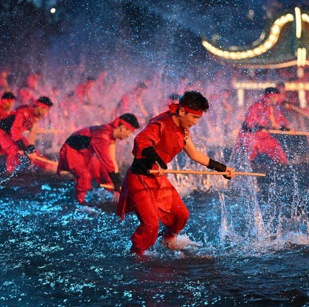 China's first cross-boundary National Games open with splendor, unity