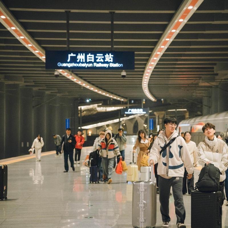 China Railway Guangzhou Group transports over 50m passengers since the start of travel rush
