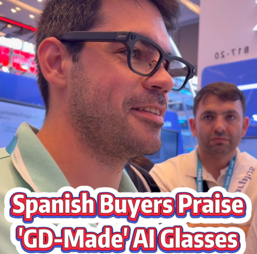 Canton Fair丨Spanish buyer praises Guangdong-made AI glasses