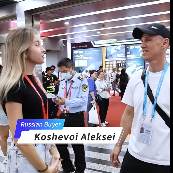 APEC Chill Chat at Canton Fair丨Russian buyer: 99% of my home goods come from China