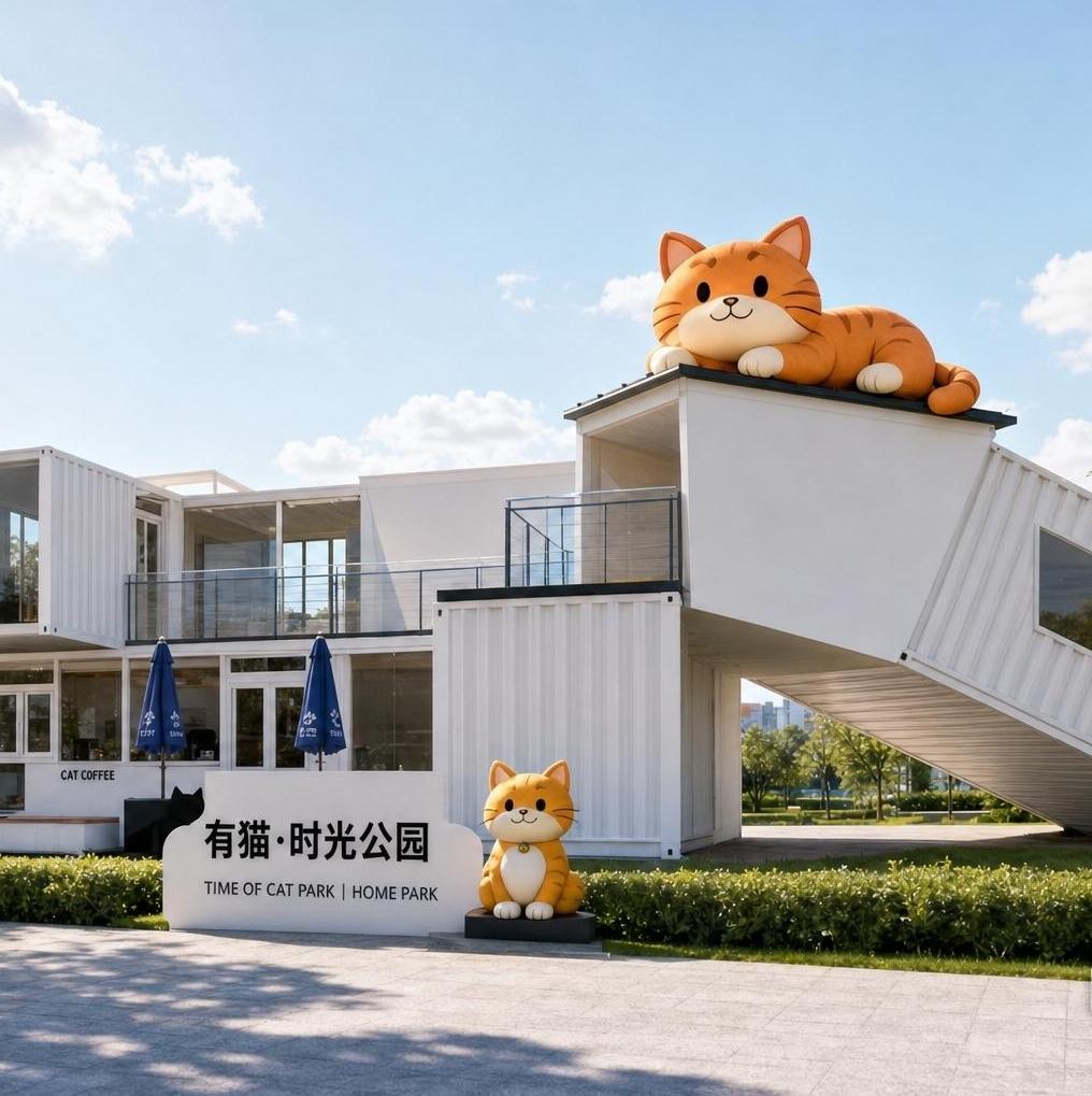 Southern China's first public cat-themed park to be built in Guangzhou