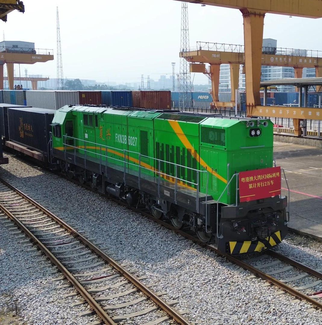 GBA international freight trains surpass 20,000 trips in 2026